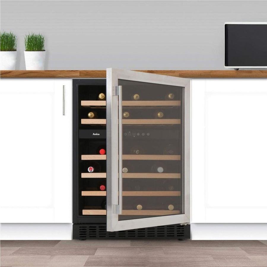 Amica AWC600SS 60cm Wine cooler - Stainless steel