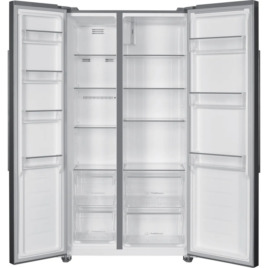 Indesit INGF6441XP4UK Total No Frost American Style Fridge Freezer - Inox