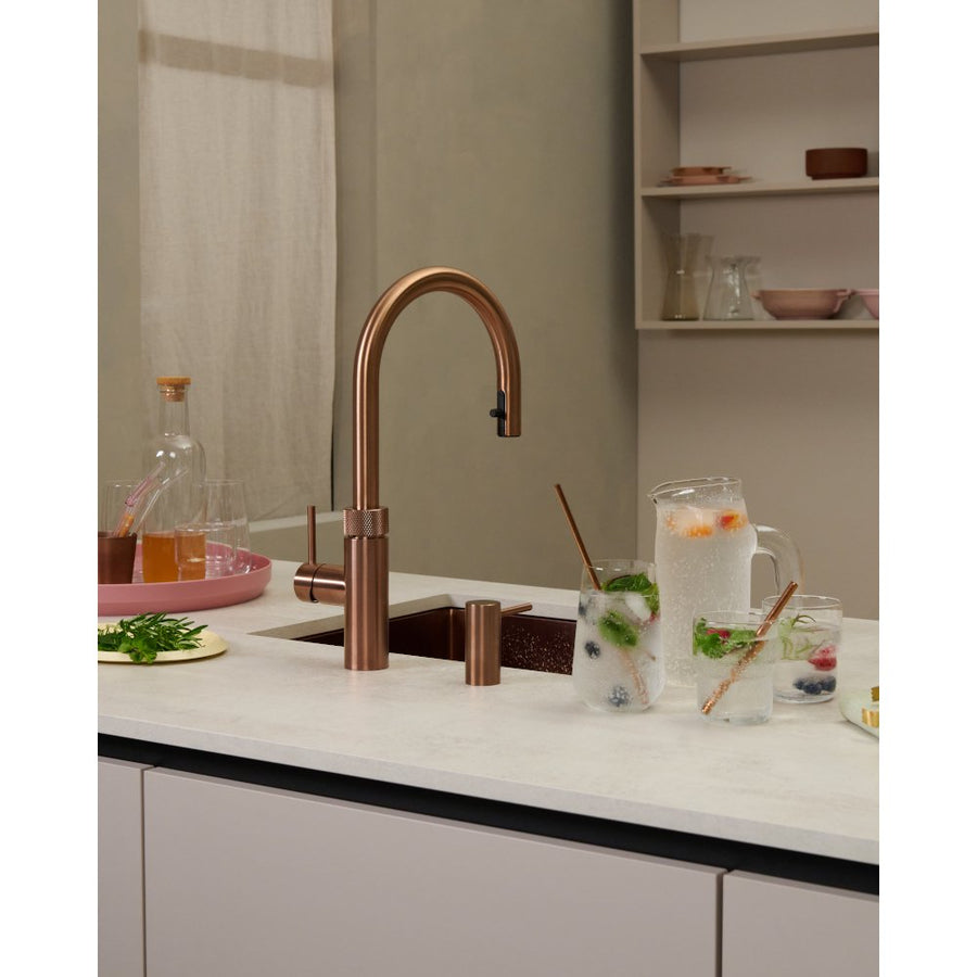 Quooker PRO3 FLEX 3XRCO Flex 3-in-1 Boiling Water Tap – Rose Gold [PRICE IN STORE]