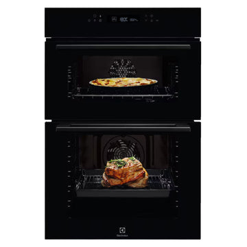 Electrolux KDFCC00K Built-In Twin Fan Double Oven Catalytic Cleaning - Black