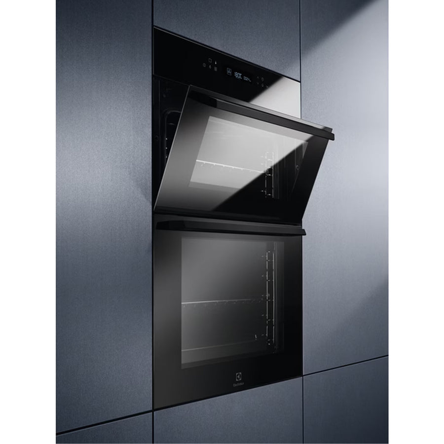 Electrolux KDFCC00K Built-In Twin Fan Double Oven Catalytic Cleaning - Black
