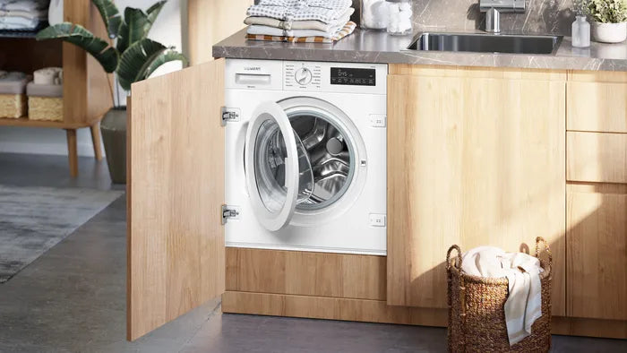Siemens iQ700 WI14W502GB Built-in 8kg 1400rpm Washing machine - White [Free 5-year parts & labour guarantee]