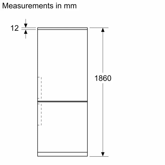 Bosch KGP86AXB0N Series 8 60/40 Total No Frost fridge freezer - Brushed Black Steel [Free 5-year parts & labour guarantee]