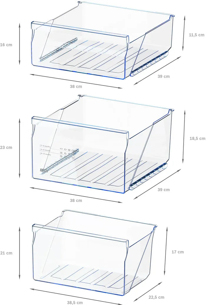 Bosch Series 2 GTV15NWEBG Undercounter Freezer - White
