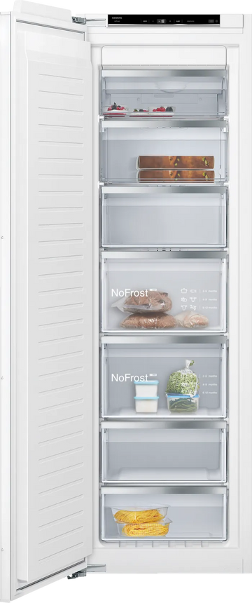 Siemens iQ300 GI81NVEE0G Integrated Frost Free Freezer [Fixed hinge installation]