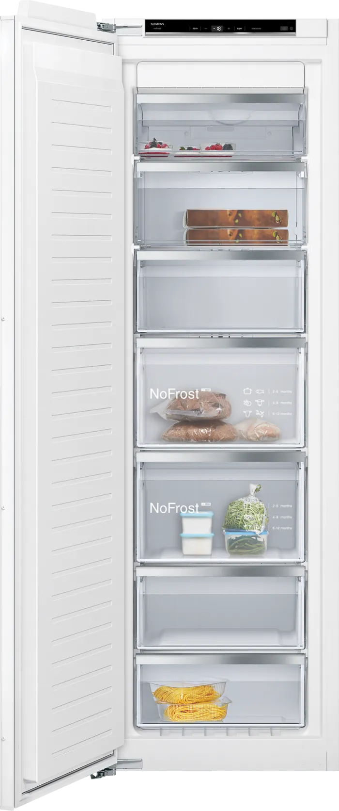 Siemens iQ300 GI81NVEE0G Integrated Frost Free Freezer [Fixed hinge installation]