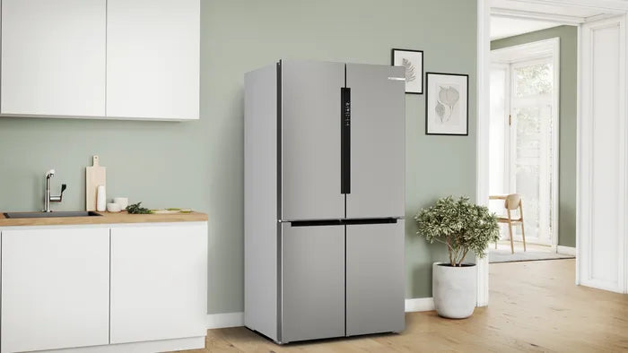 Bosch KFN96APEAG Series 4 Total No Frost French door Fridge Freezer - Brushed steel anti-fingerprint,