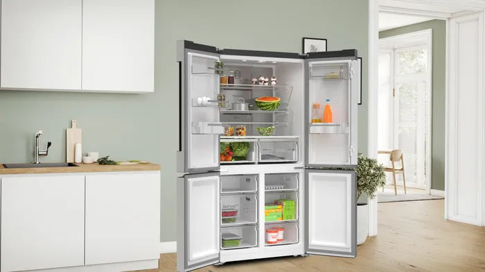 Bosch KFN96APEAG Series 4 Total No Frost French door Fridge Freezer - Brushed steel anti-fingerprint,