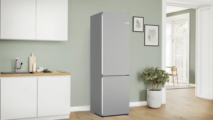 BOSCH Series 4 KGN392LDFG 70/30 Frost Free Fridge Freezer - Stainless Steel Look [Free 5-year parts & labour guarantee]