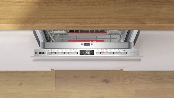 Bosch SPV4EMX25G Series-4 Slimline Integrated Dishwasher [Free 5-year parts & labour guarantee]