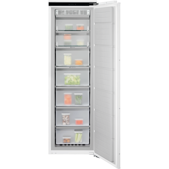 Electrolux KUN7NE18C 700 Series No Frost Integrated Upright Freezer [Fixed Door Installation]