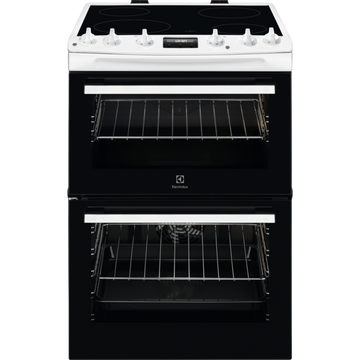Electrolux LKR655200W 500 Series 60cm Ceramic Cooker with catalytic liners - White