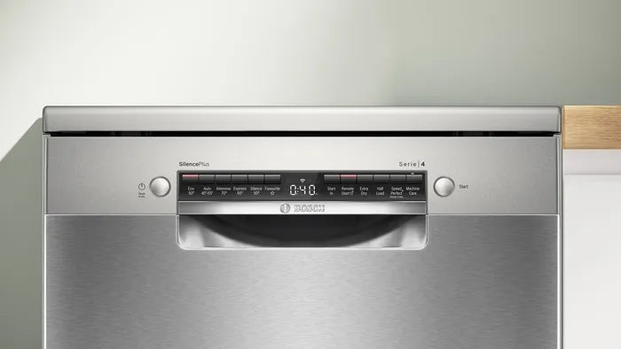 Bosch SMS4EMI06G Series 4 14-place setting dishwasher - Silver [Free 5-year guarantee]