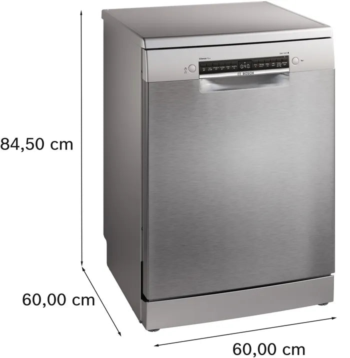 Bosch SMS4EMI06G Series 4 14-place setting dishwasher - Silver [Free 5-year guarantee]