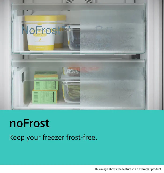 Siemens iQ300 GI81NVEE0G Integrated Frost Free Freezer [Fixed hinge installation]