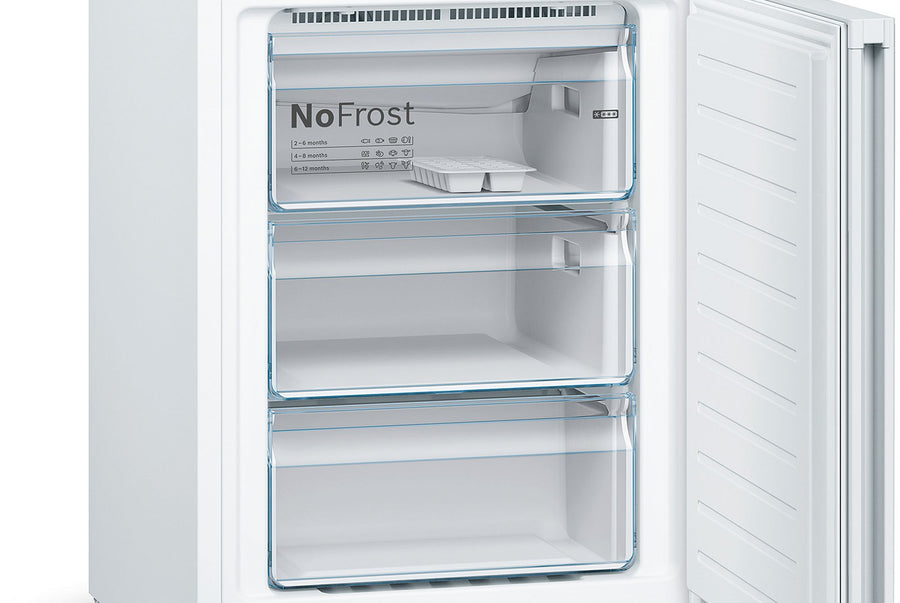 BOSCH Series 4 KGN392WEBG  70/30 Total No Frost Fridge Freezer - White