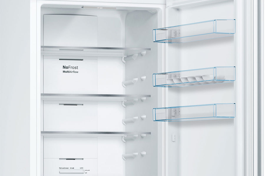 BOSCH Series 4 KGN392WEBG  70/30 Total No Frost Fridge Freezer - White