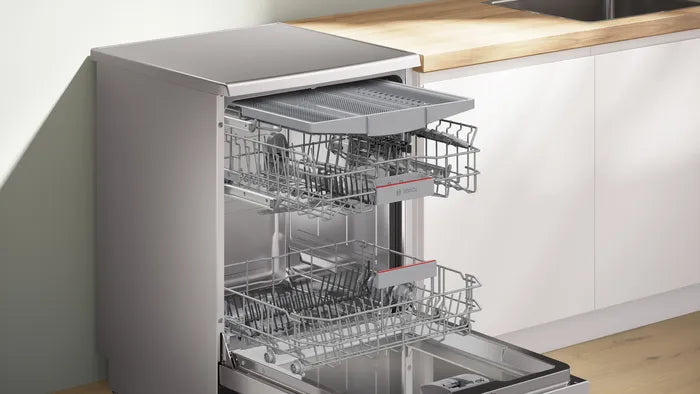 Bosch SMS4EMI06G Series 4 14-place setting dishwasher - Silver [Free 5-year guarantee]