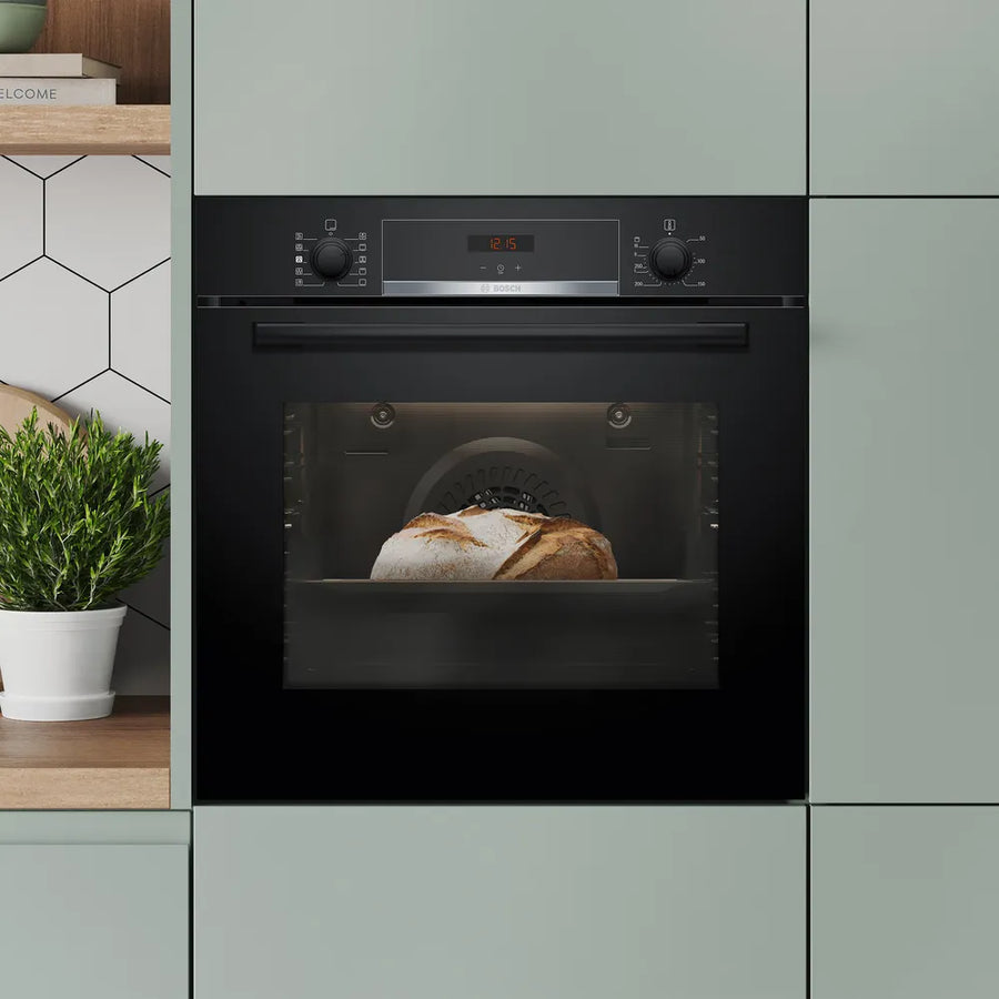 Bosch serie 4 oven black discount
