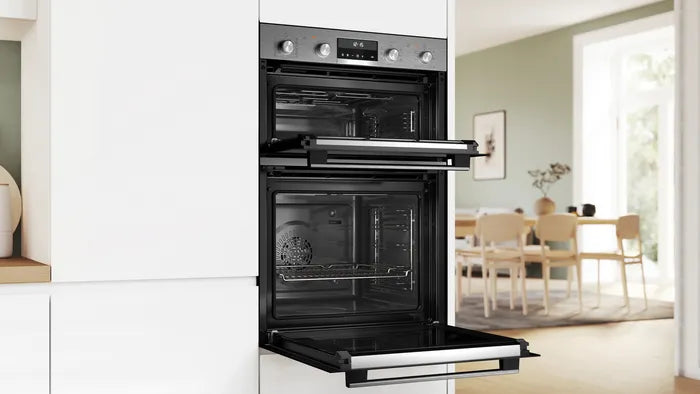 Bosch Series 4 MBA578BS7B Built-In Multifunction Double Oven - Black