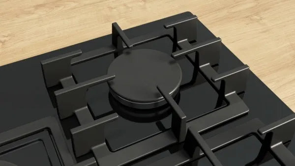 Bosch PPQ7A6I40 75cm Series 6 Tempered Glass Gas Hob