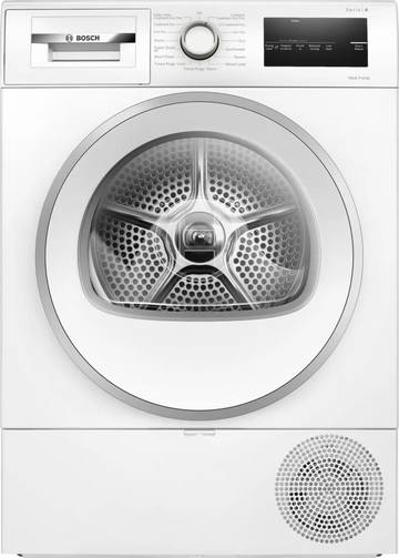 Bosch WTH85224GB 8kg Heat Pump Tumble Dryer - White