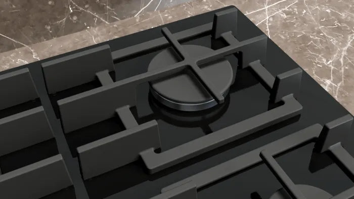 Siemens iQ500 EP9A6MI40 5 Burner 90cm Gas hob - Tempered Black Glass