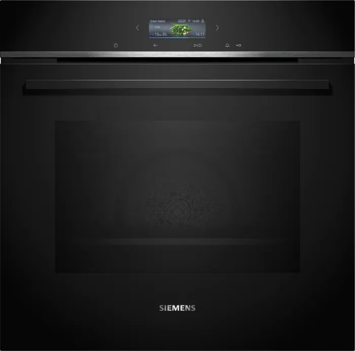 Siemens iQ700 HB776G1B1B Built-in Single Oven - Black