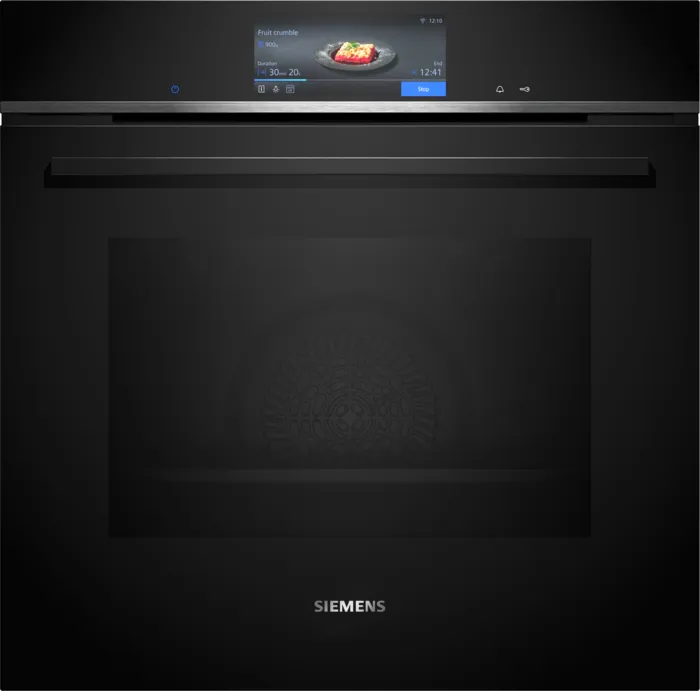 Siemens iQ700 HB778G3B1B Built-in Single Oven - Black