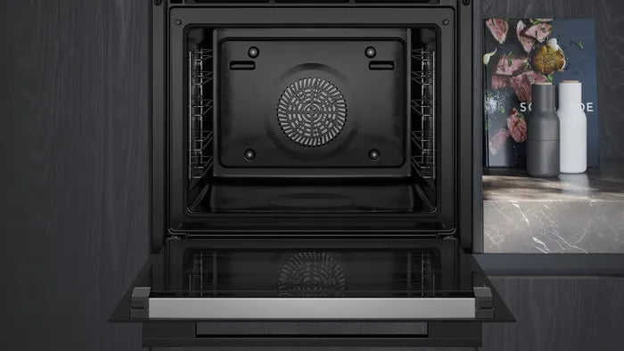 Siemens iQ700 HB778G3B1B Built-in Single Oven - Black