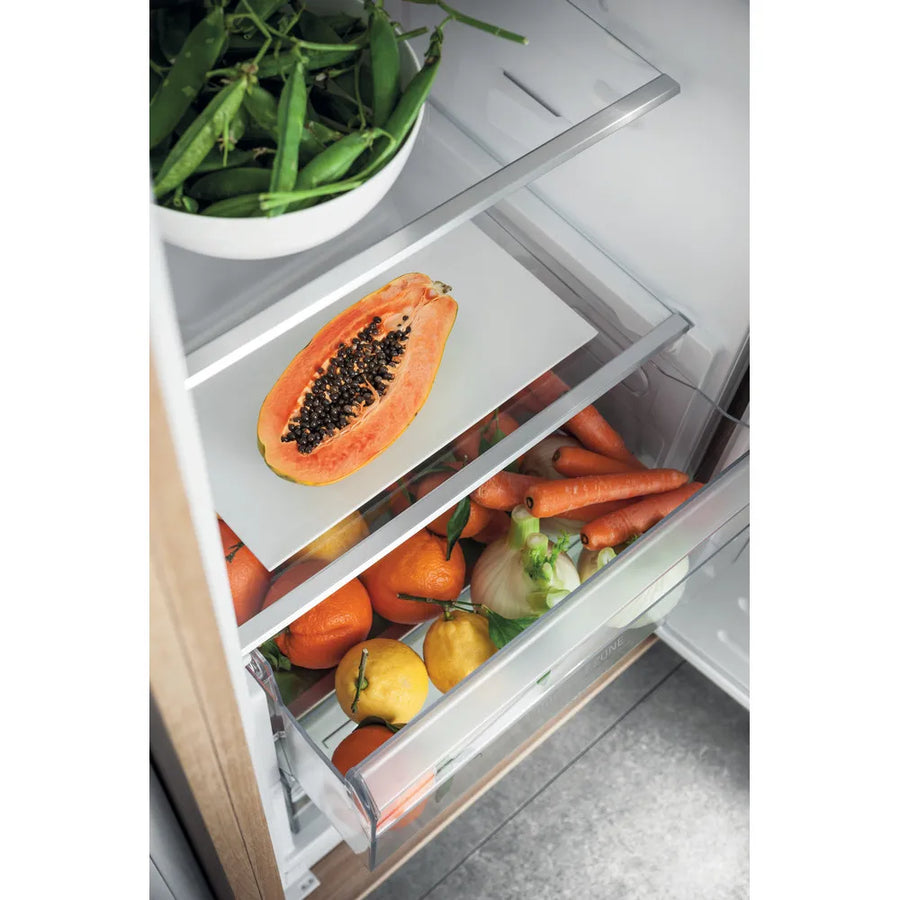 Hotpoint HS18012 Integrated Tall Larder Fridge - [Sliding door]