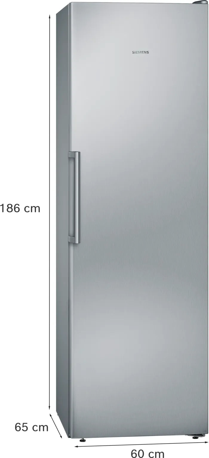 Siemens GS36NVIEPG IQ300 Freestanding Frost Free Freezer – Inox