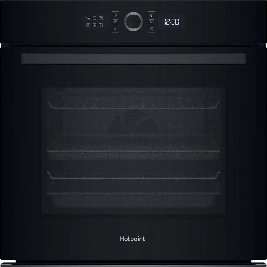 Hotpoint HOI4S8PM0BUK Pyrolytic Clean Built-in AirFry single oven - Black
