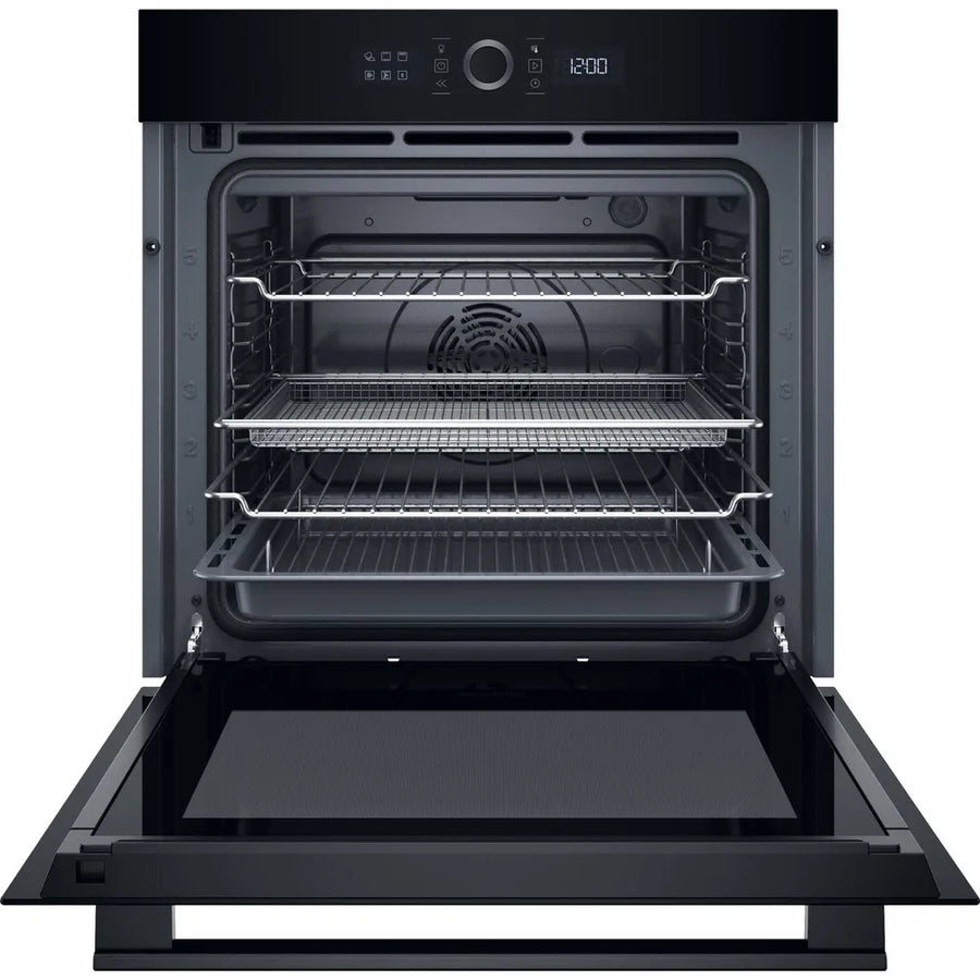 Hotpoint HOI4S8PM0BUK Pyrolytic Clean Built-in AirFry single oven - Black