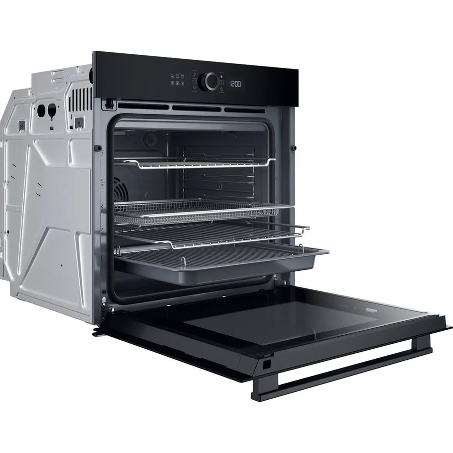 Hotpoint HOI4S8PM0BUK Pyrolytic Clean Built-in AirFry single oven - Black