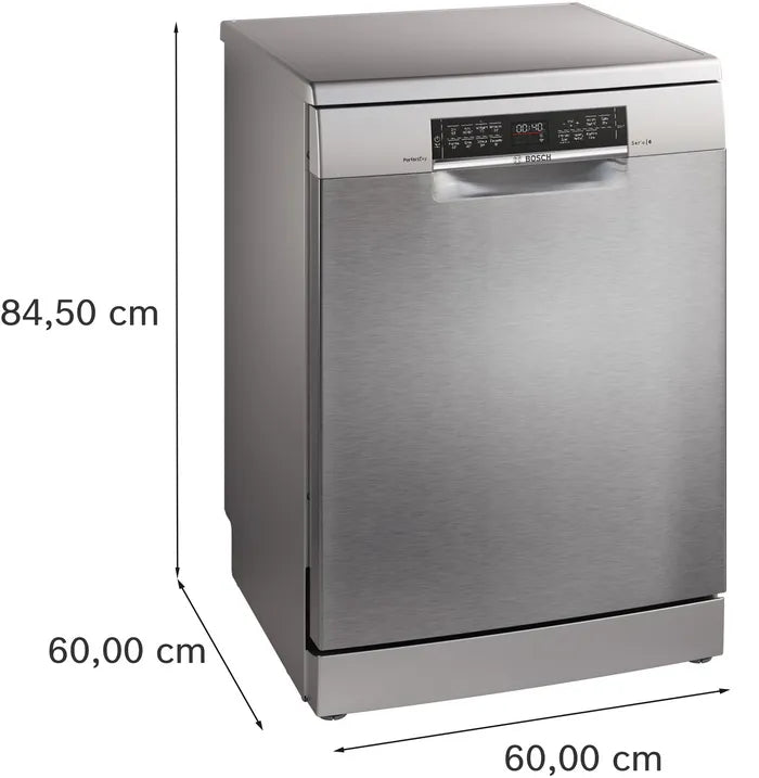 Bosch SMS6TCI02G Series 6 14-place setting dishwasher - Brushed Stainless Steel [Free 5-year guarantee]