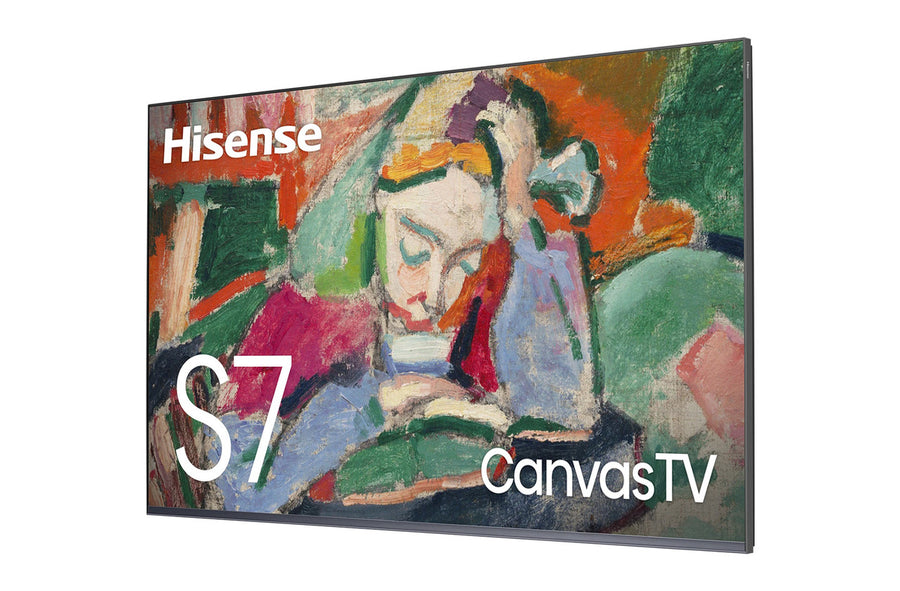 Hisense 55S7NQTUK Canvas 55'' HDR UHD 4K QLED Smart TV With Alexa