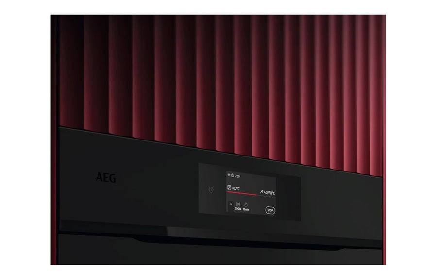 AEG 8000 NKK8N721T built-in Microwave & Oven - Matt Black