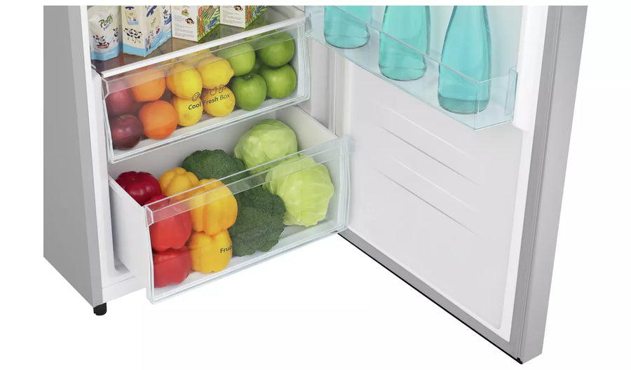 Hisense RL415N4ACE Tall Frost Free Larder Fridge - Grey