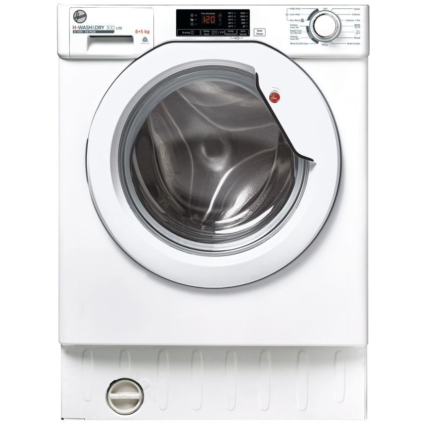 Hoover HBD485D1E/1 Integrated 8kg Wash 5kg Dry Washer Dryer 1400 Spin