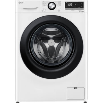 LG FCV310WNE AI DD 10.5Kg 1400RPM Washing Machine - White - [Free 5-year parts & labour warranty]