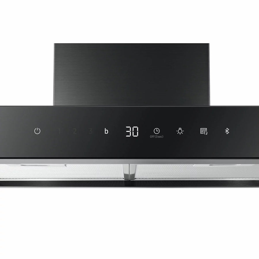 Samsung NK24C5703TM/UR 60cm Chimney Cooker Hood - Black Stainless