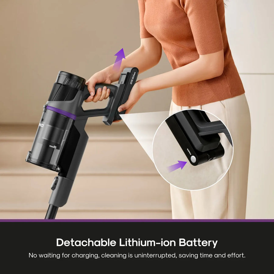 Eureka NEC520BK Cordless Vacuum Cleaner - Black