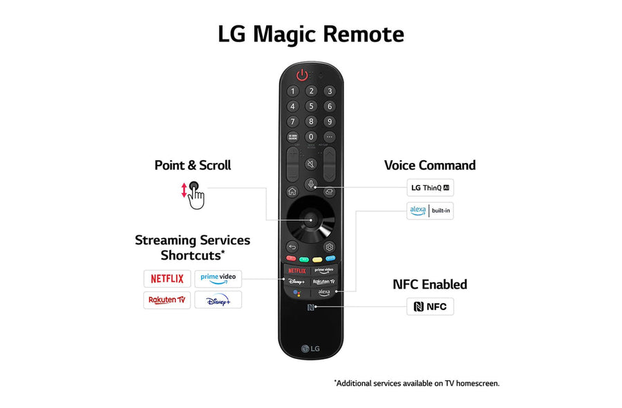 LG OLED65C36LC 65'' EVO 4K Smart UHD HDR OLED TV