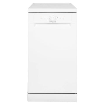 Hotpoint HSFE1B19 10 Place Settings Freestanding Slimline Dishwasher - White