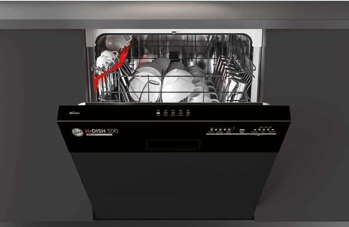Hoover HDSN 1L380PB-80 Semi-Integrated Dishwasher