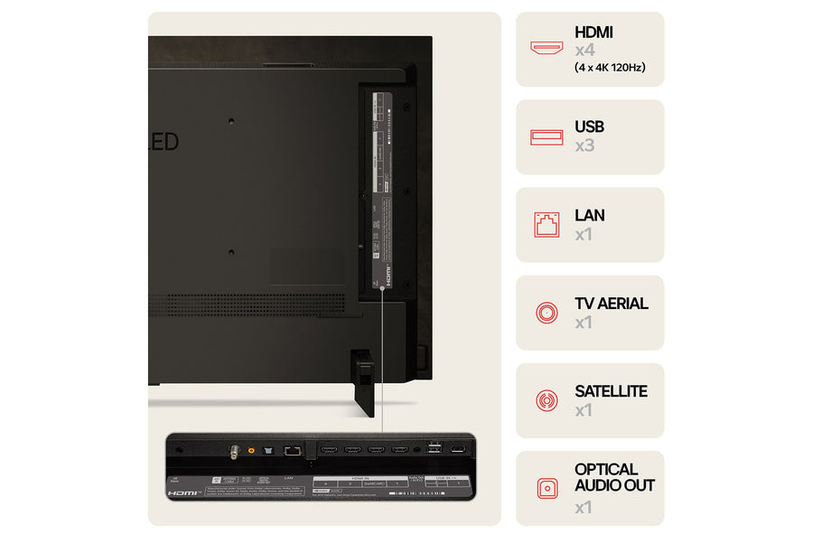 LG OLED42C44LA 42'' OLED 4K UHD Freesat HDR Smart TV