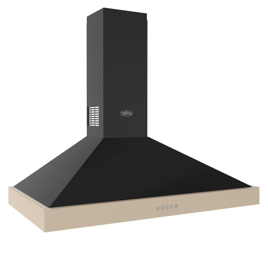 Belling FHCHIM110CR 110cm Chimney hood - Cream