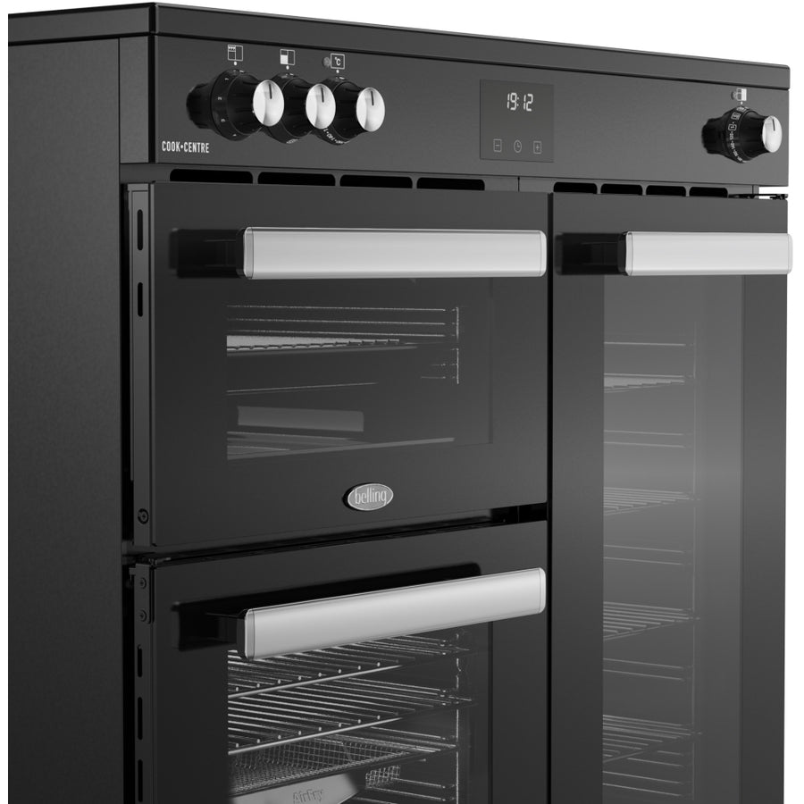 Belling CC90EI BLK Cookcentre 90cm Induction Range Cooker - Black
