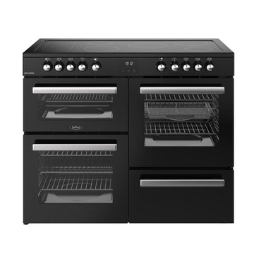 Belling Cookcentre CC110E BLK 110cm Ceramic Range Cooker - Black